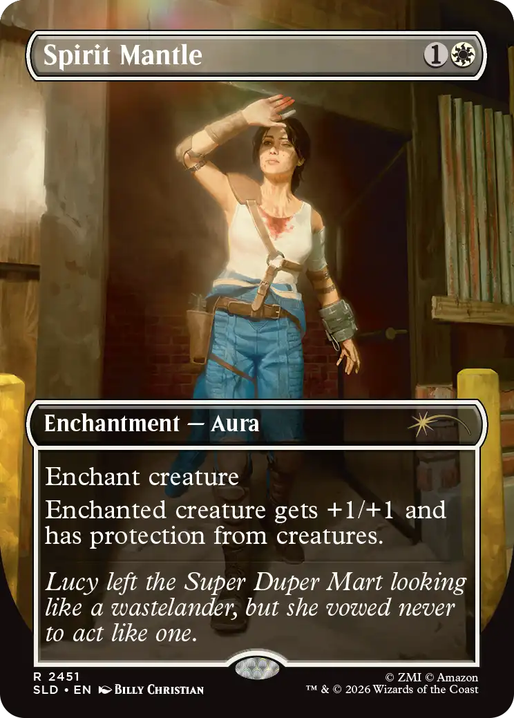 Secret Lair: Rad Superdrop - Secret Lair x Fallout (Fallout: Beyond Vault 33 - Non-Foil Edition)
