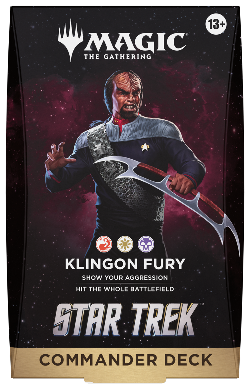 Magic: The Gathering | Star Trek - Commander Deck - Klingon Fury