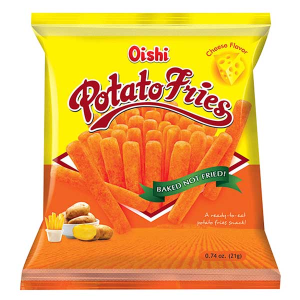 Oishi Potato Fries Cheese 21g