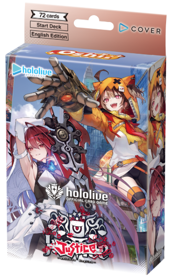 hololive OFFICIAL CARD GAME Start Deck Oshi Justice [hOCG-hSD13e]