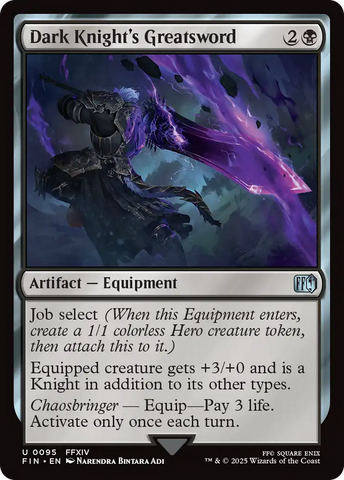 Dark Knight's Greatsword [FINAL FANTASY]