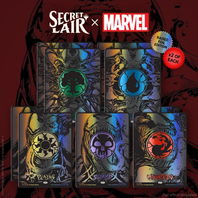 Secret Lair Drop: Secret Lair x Marvel's Spider-Man: Mana Symbiote - Raised Foil Edition
