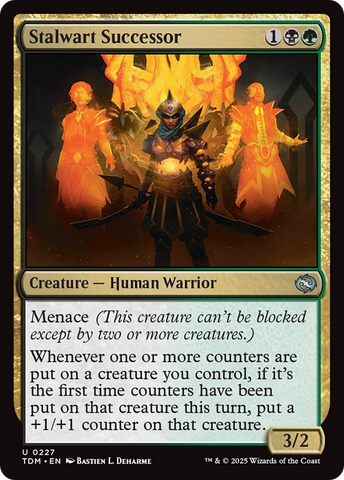 Stalwart Successor [Tarkir: Dragonstorm]