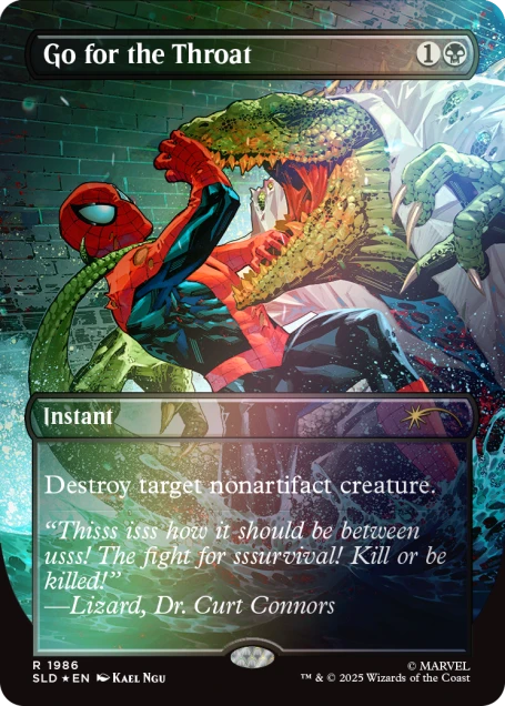 Secret Lair Drop: Secret Lair x Marvel's Spider-Man: Villainous Plots - Rainbow Foil Edition