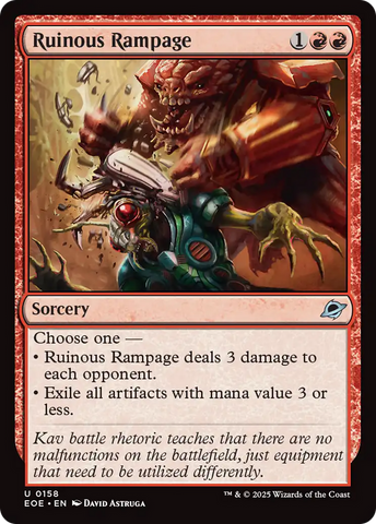 Ruinous Rampage [Edge of Eternities]