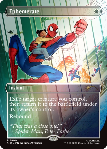 Secret Lair Drop: Secret Lair x Marvel's Spider-Man: Heroic Deeds - Rainbow Foil Edition