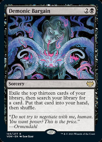 Demonic Bargain [Innistrad: Crimson Vow]