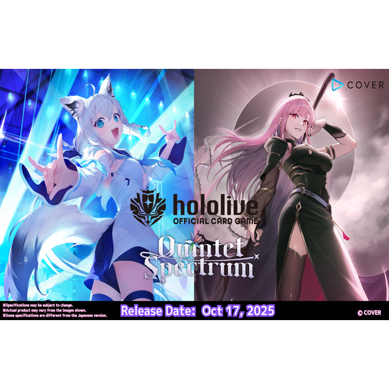 Hololive OFFICIAL CARD GAME Booster Pack Quintet Spectrum [hOCG-hBP02e]