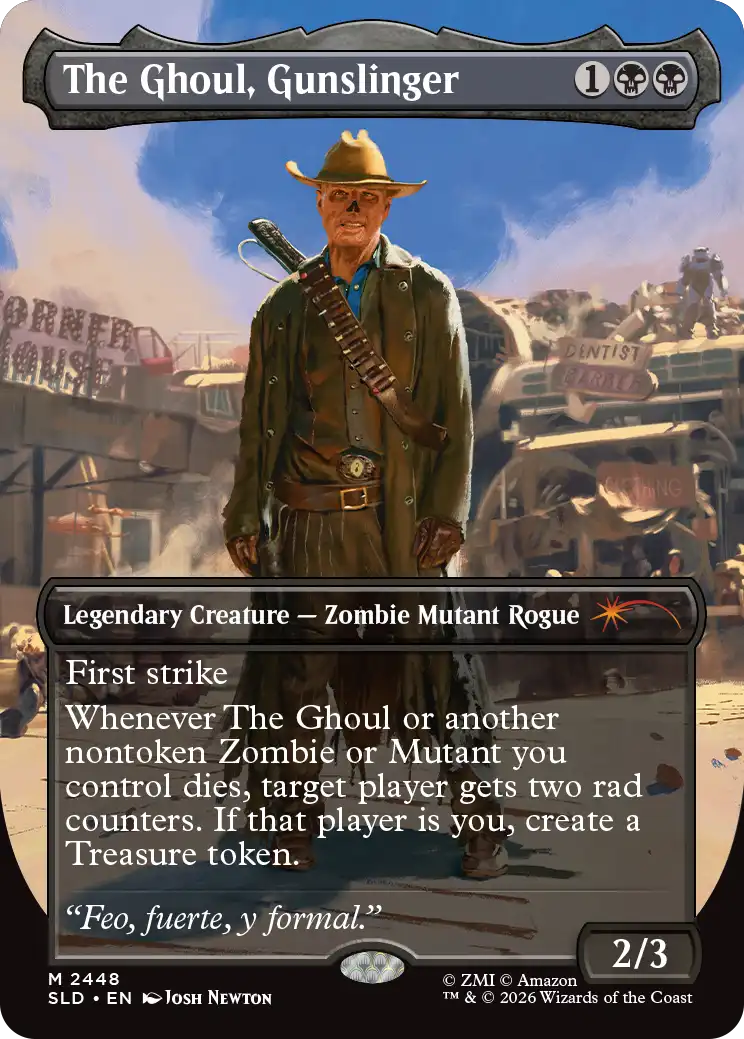 Secret Lair: Rad Superdrop - Secret Lair x Fallout (Fallout: Beyond Vault 33 - Non-Foil Edition)
