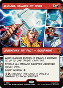 Mjölnir, Hammer of Thor (Borderless) [Marvel Super Heroes]