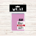 QAT MATTE Standard Size Card Sleeves (66x91mm). Classic Series