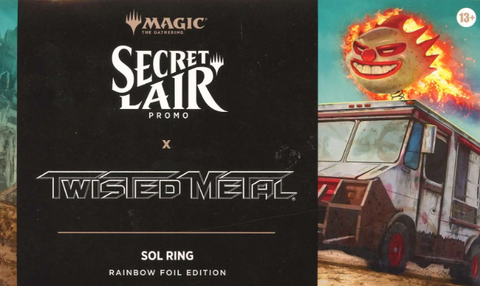 Secret Lair Promo: Twisted Metal Sol Ring [Rainbow Foil Edition]