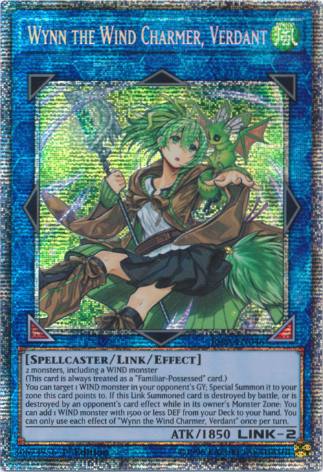 Wynn the Wind Charmer, Verdant [RIRA-EN046] Starlight Rare