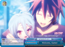 Welcome, Gamer (NGL/S58-E098R RRR) [No Game No Life]