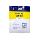 HEZI 9-Pocket Binder