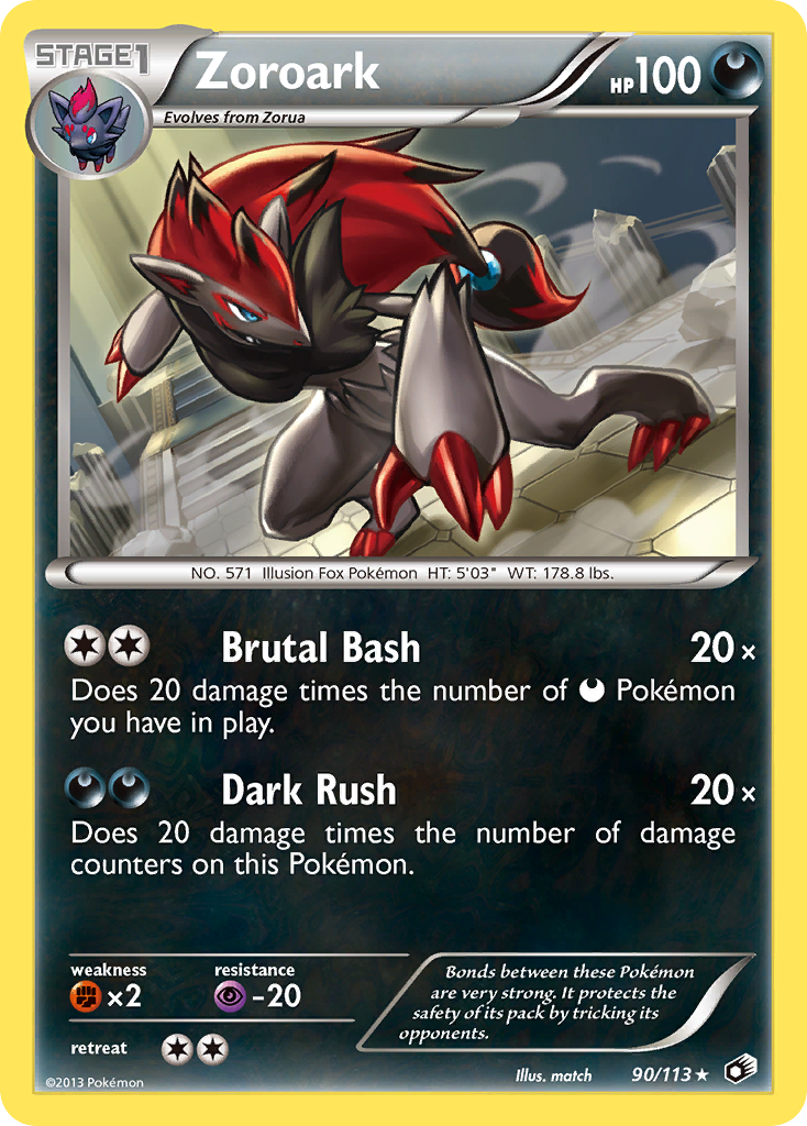 Zoroark (90/113) [Black & White: Legendary Treasures]