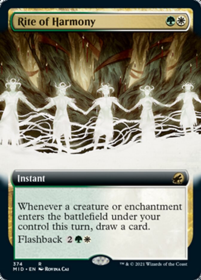 Rite of Harmony (Extended) [Innistrad: Midnight Hunt]