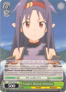 Yuuki's Raised Antenna (SAO/SE26-E12 C) [Sword Art Online II Vol.2]