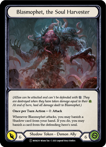 Blasmophet, the Soul Harvester // Ursur, the Soul Reaper [U-MON219 // U-MON220] (Monarch Unlimited)  Unlimited Normal