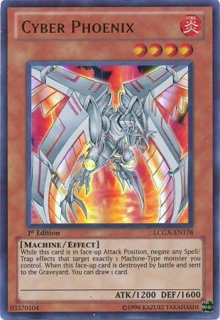 Cyber Phoenix [LCGX-EN178] Ultra Rare