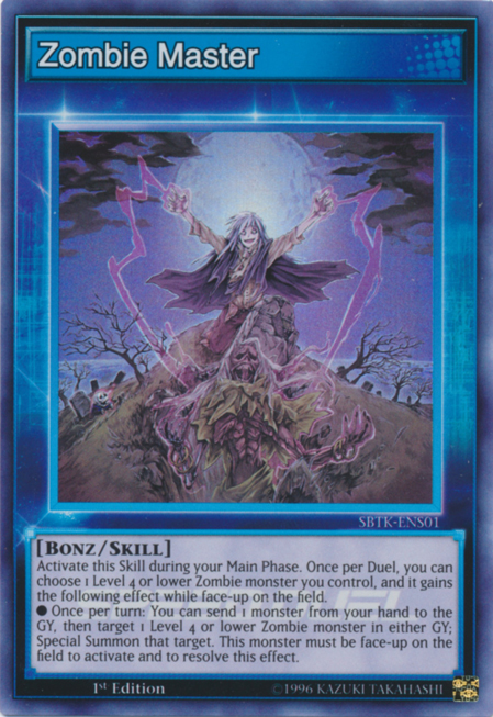 Zombie Master [SBTK-ENS01] Super Rare