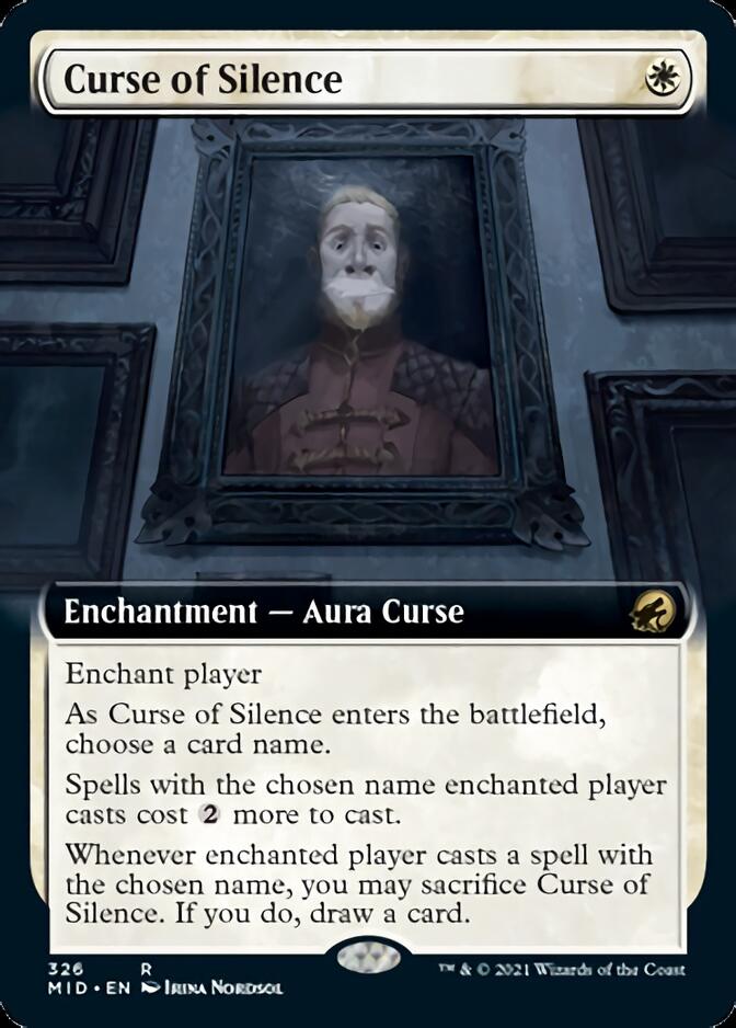 Curse of Silence (Extended) [Innistrad: Midnight Hunt]