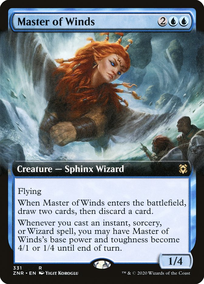 Master of Winds (Extended) [Zendikar Rising]