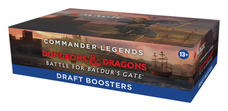 Commander Legends: Battle for Baldur's Gate - Draft Booster Display