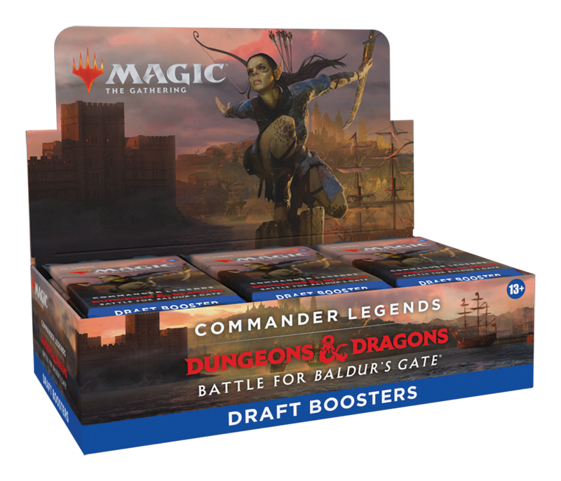 Commander Legends: Battle for Baldur's Gate - Draft Booster Display